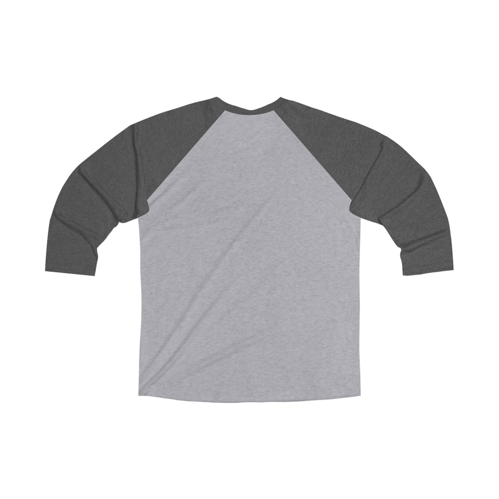 Happy Halloween Raglan Tee — Spooky Pumpkin Party Graphic 3/4 Sleeve