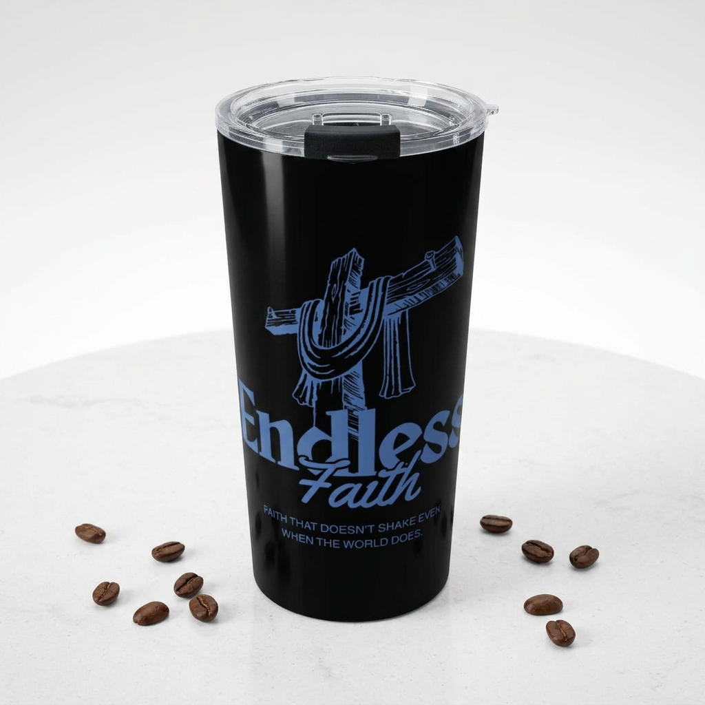 Endless Faith 20oz Tumbler — Inspirational Christian Travel Mug