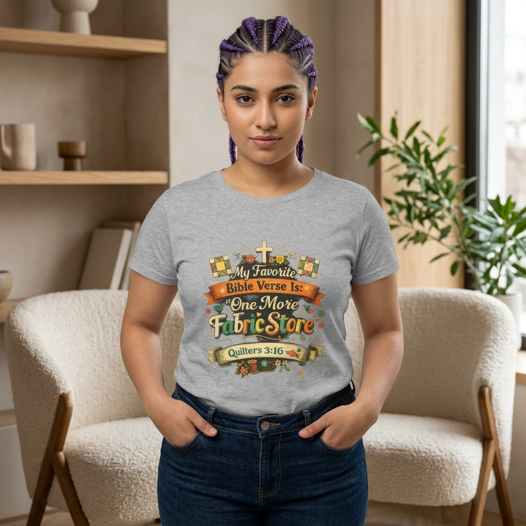 Quilters 3:16 T‑Shirt —Faith   Women’s Tee