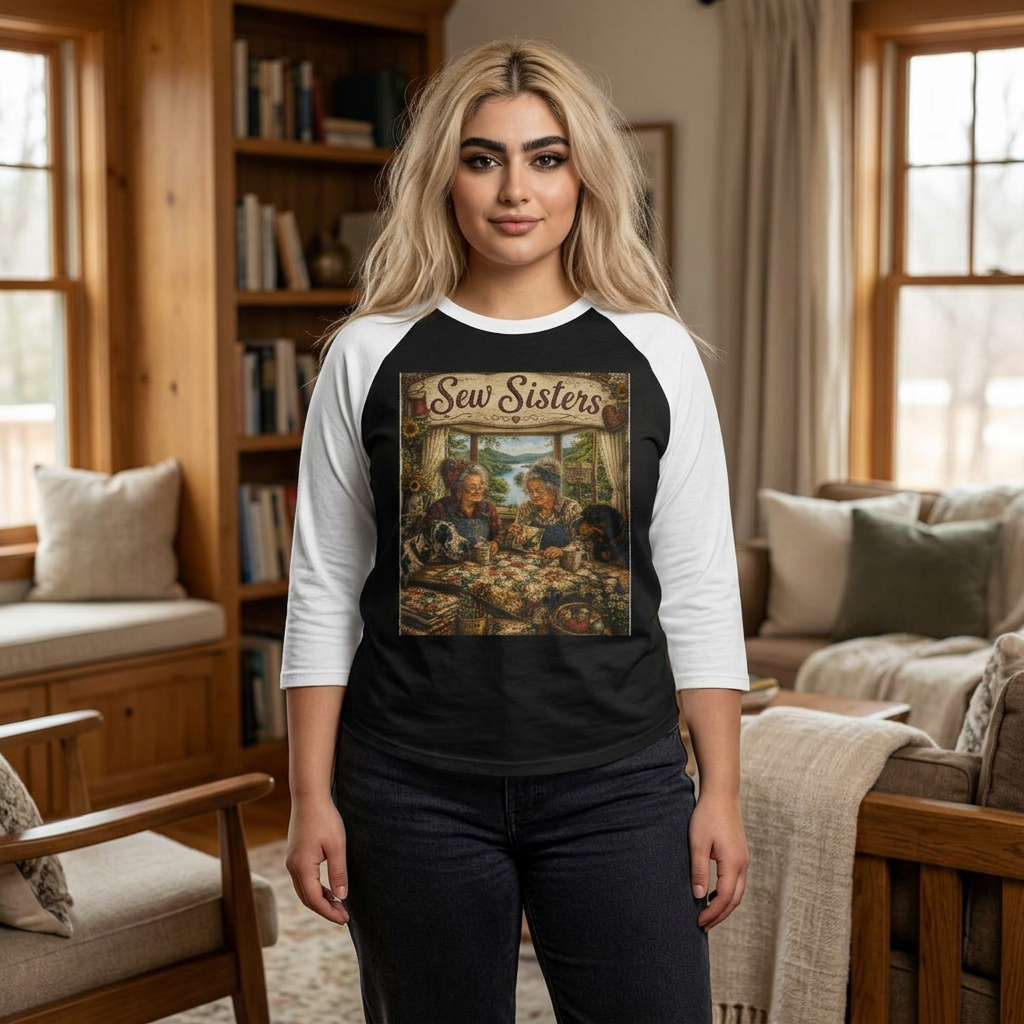 Sew Sisters Quilt Retreat  Ozarks  Raglan Shirt