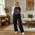 Country Girl Raglan Shirt – "Country" Graphic 3/4 Sleeve Baseball Tee