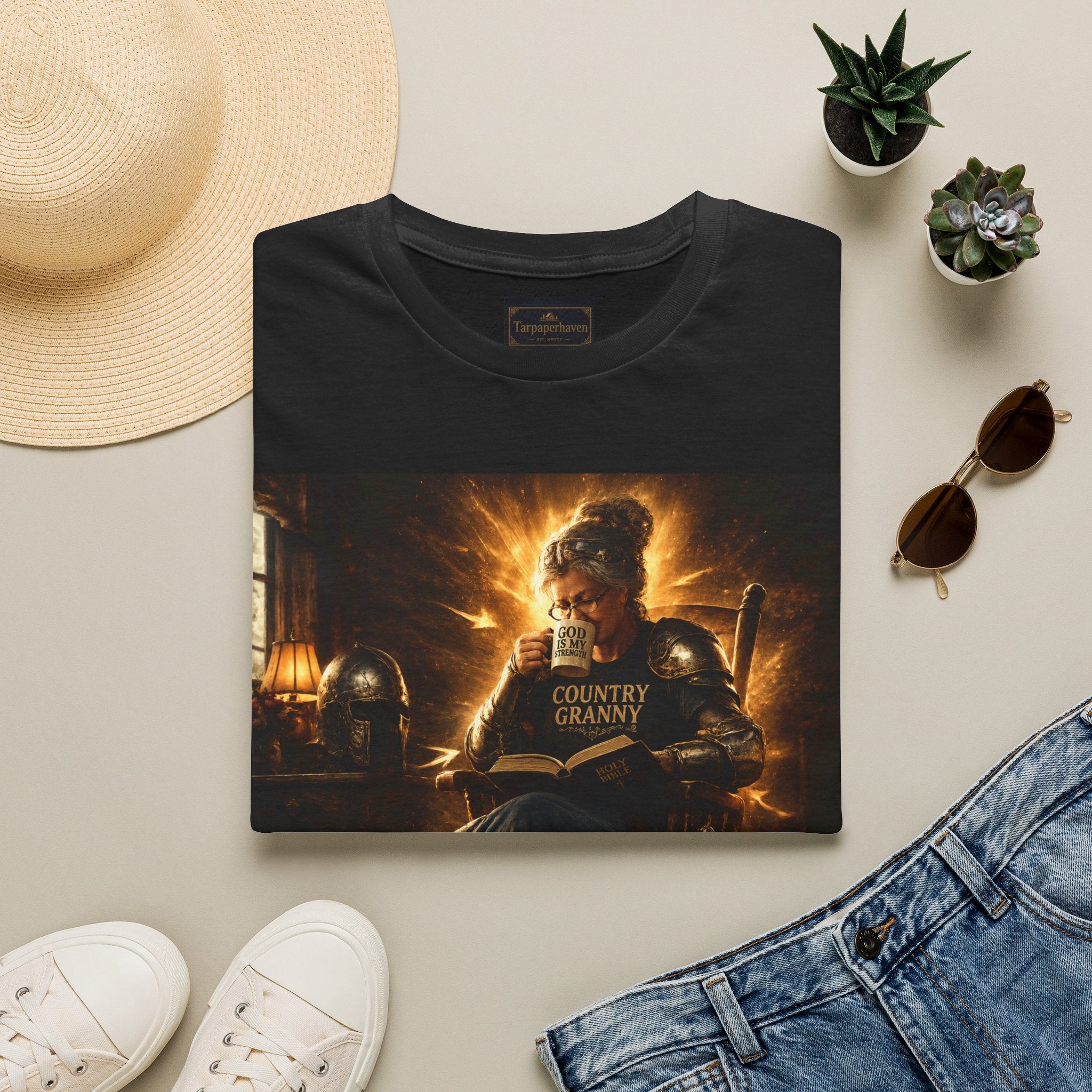 Country Granny T‑Shirt — Christian Grandma Graphic Tee