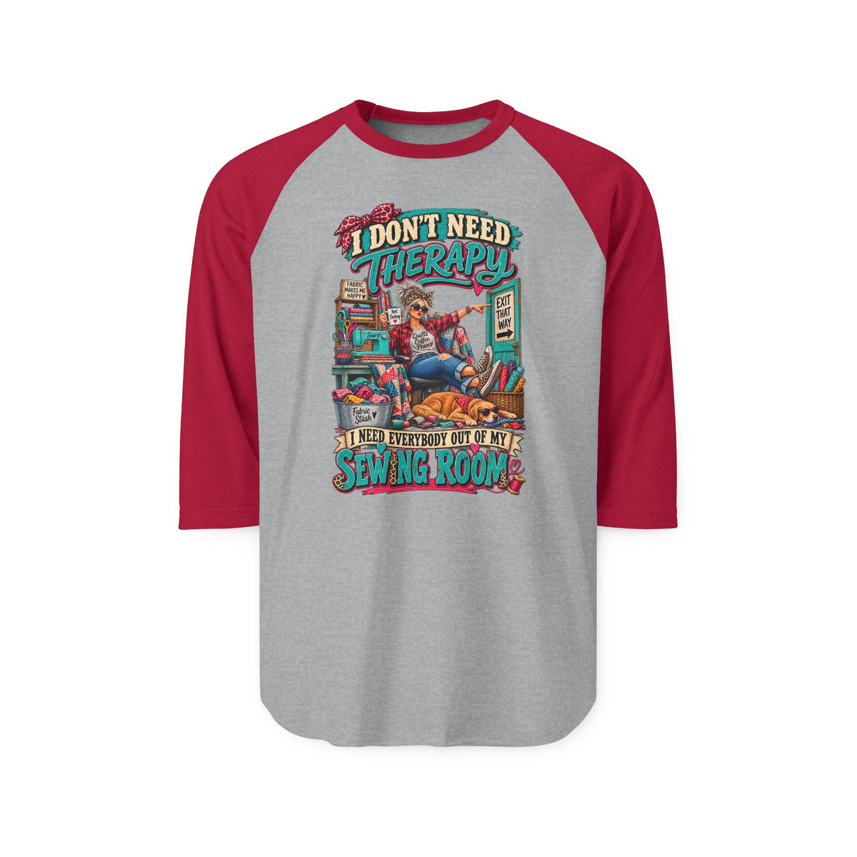 Sewing Room Therapy Raglan Shirt