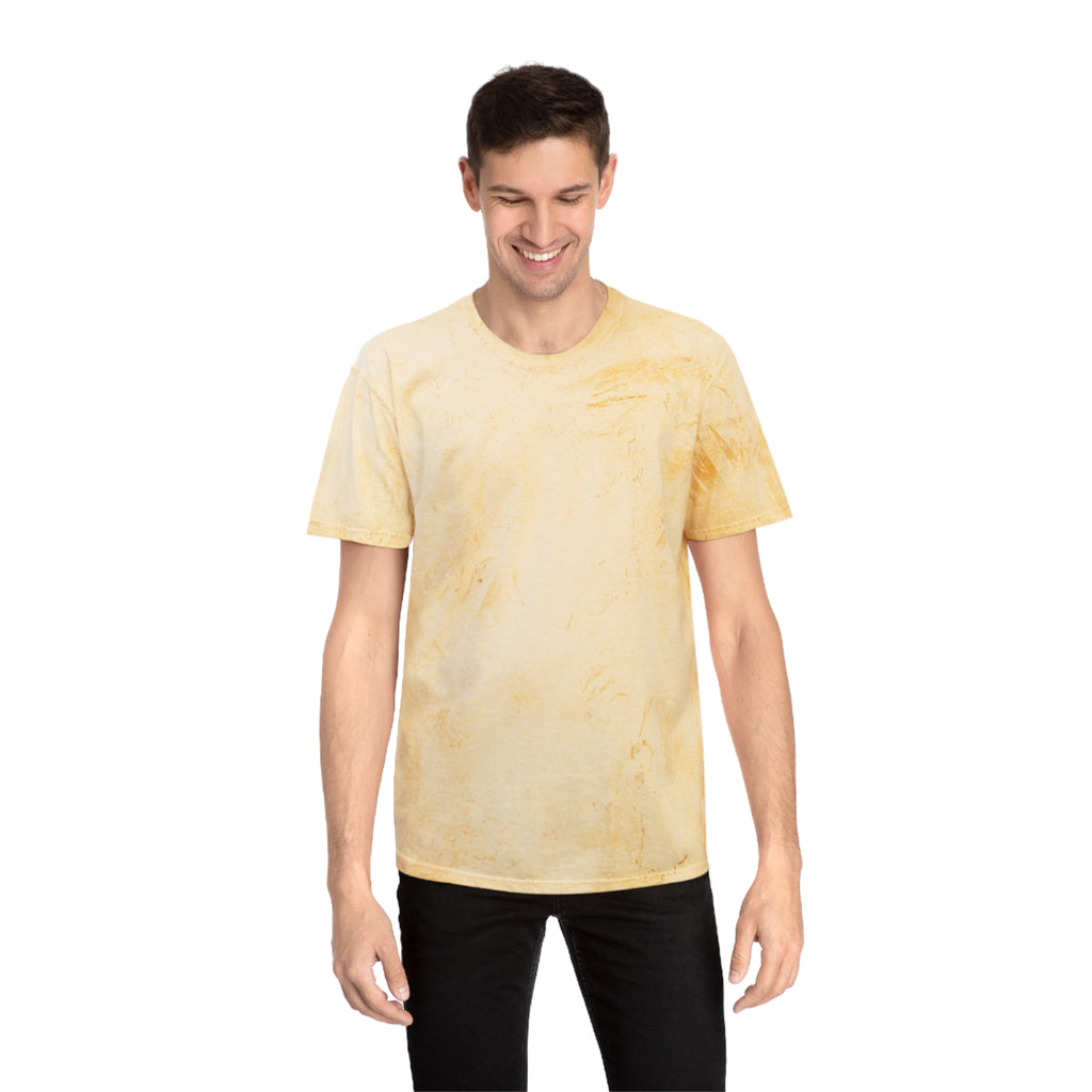 Christian Tie-Dye T-Shirt — "Jesus Saved Me, I'm Just Here for the Testimony"