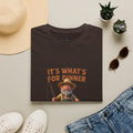 It's What's For Dinner Hill Folk T-Shirt — Rustic Fisherman & Dog Graphic Tee