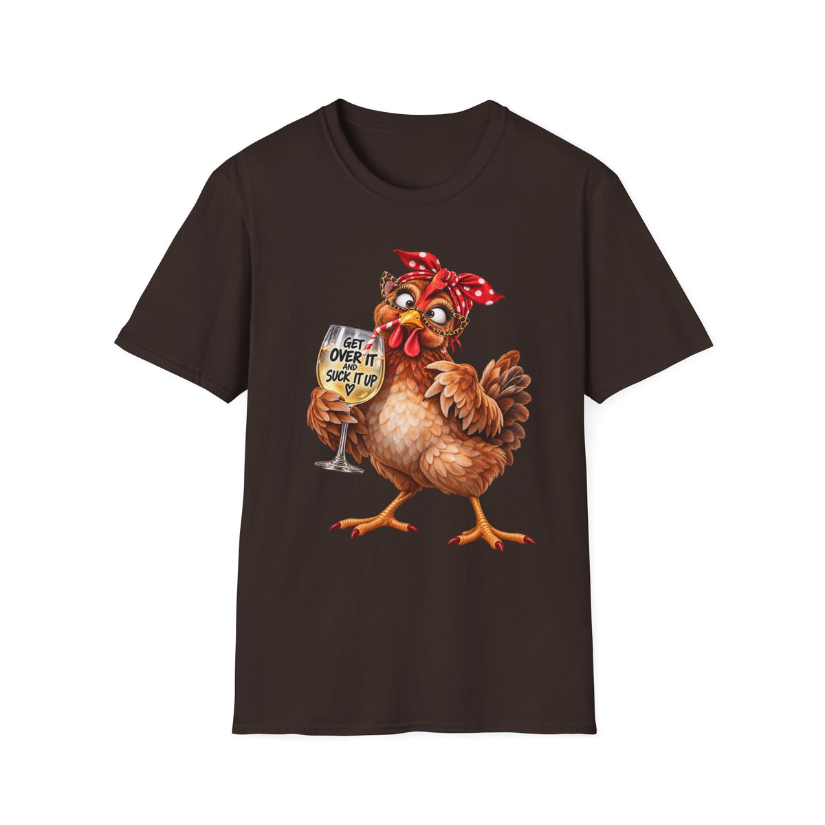 Chicken with Wine T-Shirt 