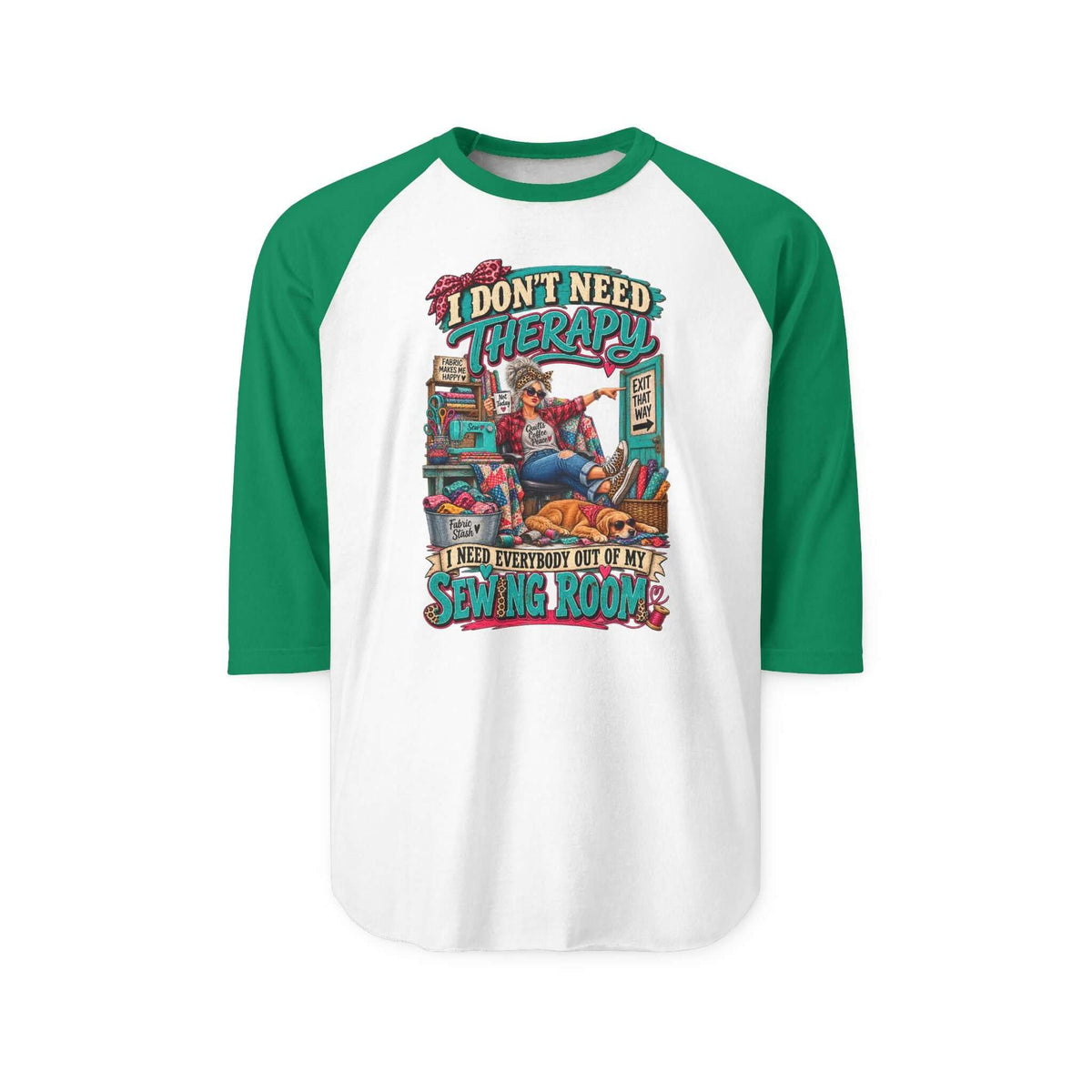 Sewing Room Therapy Raglan Shirt