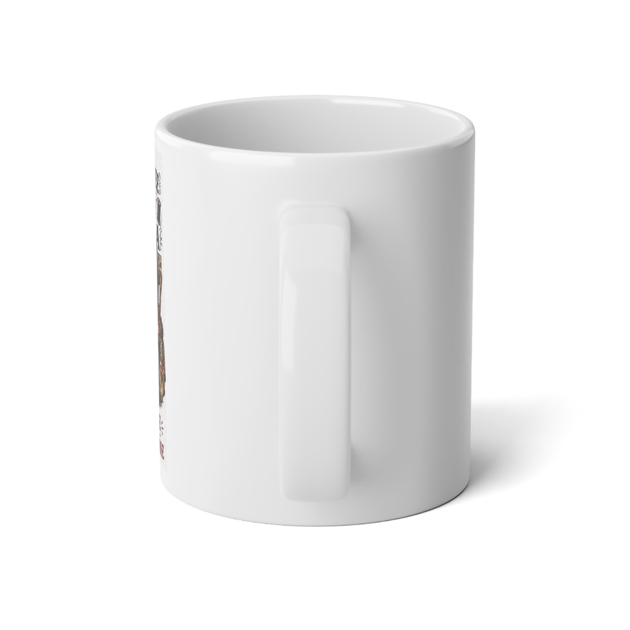 20oz Jumbo Mug — "After Coffee I'm a Quilting Machine"