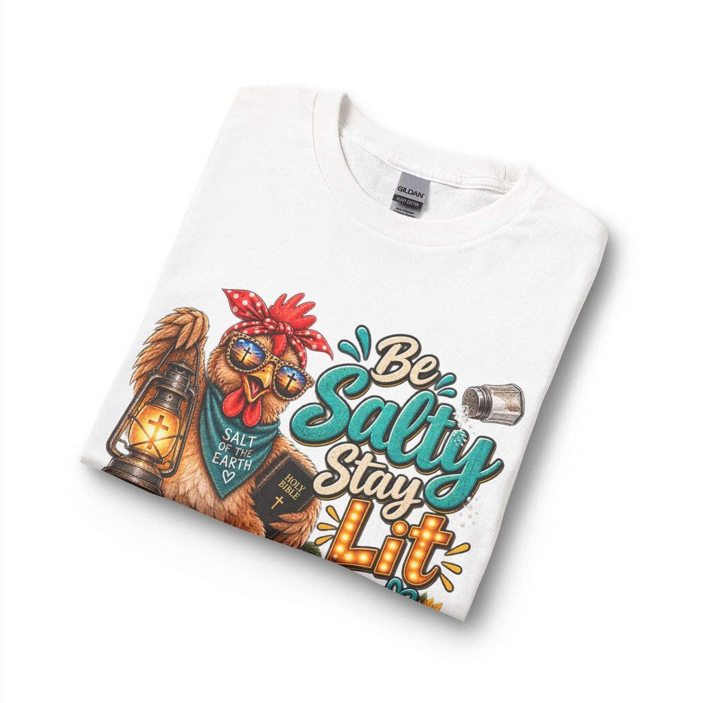 Be Salty Stay Lit Rooster Long Sleeve Tee