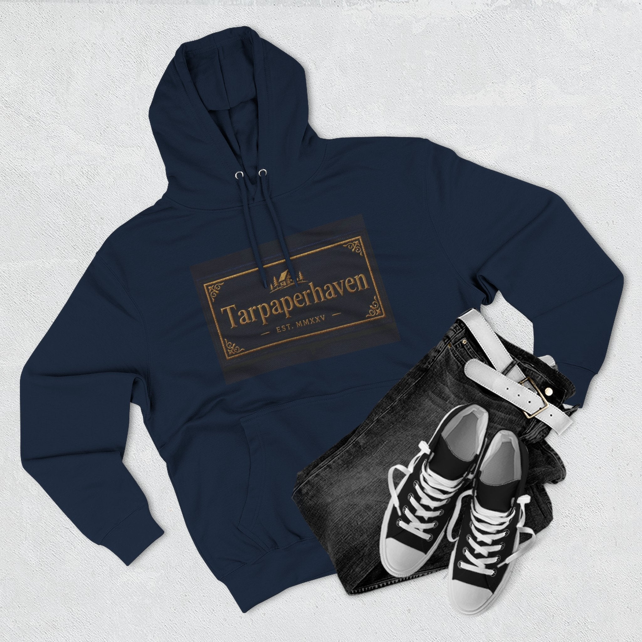 Military Tribute Hoodie — "One Nation Under God" Patriotic Fleece