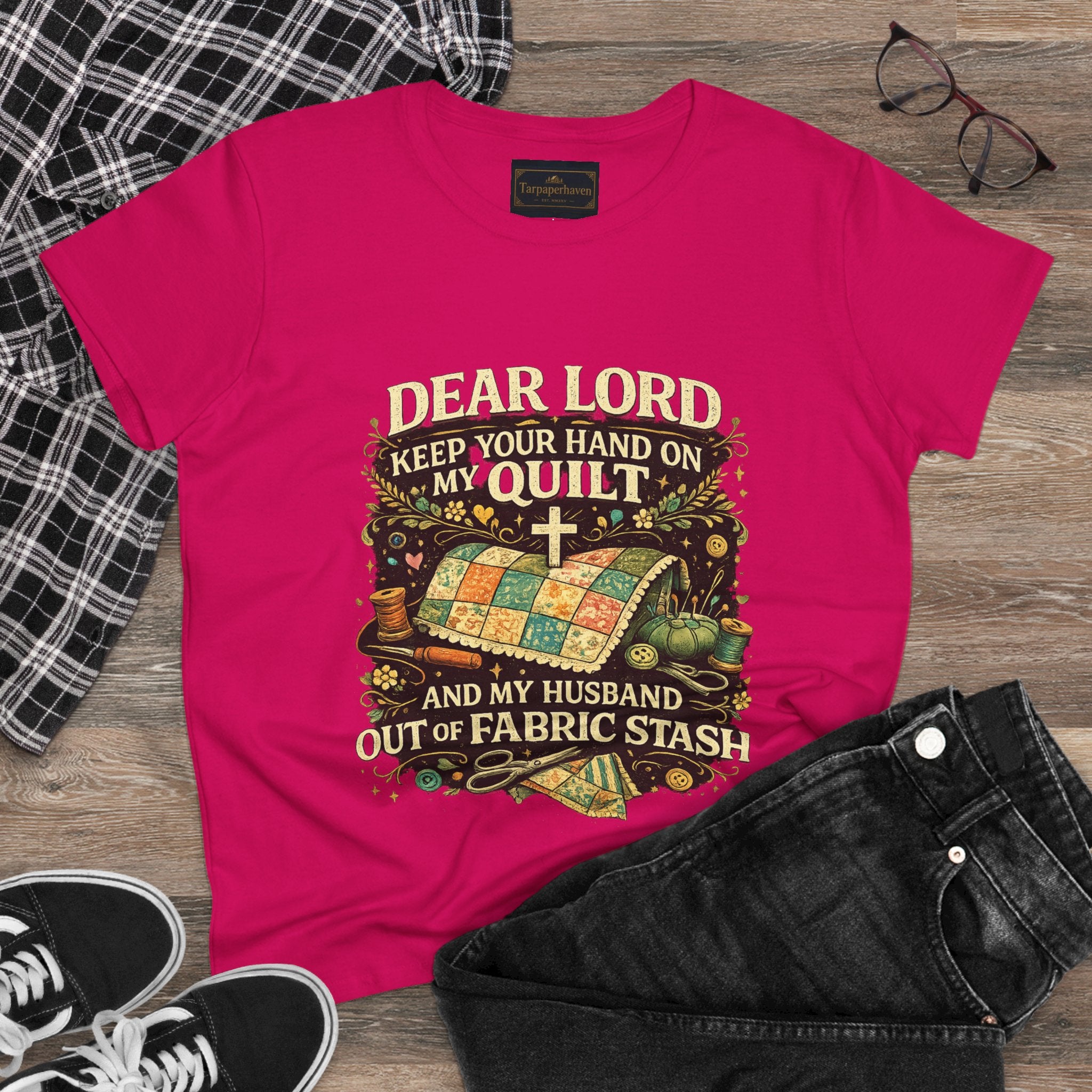 Quilt Prayer Tee —  Women's T‑Shirt
