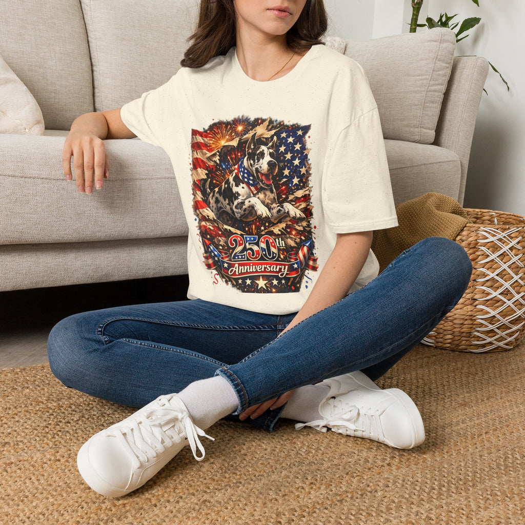 Patriotic 250th Great Dane T-Shirt