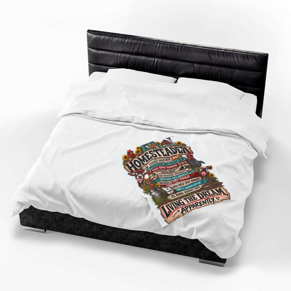 Homesteader Velveteen Plush Blanket