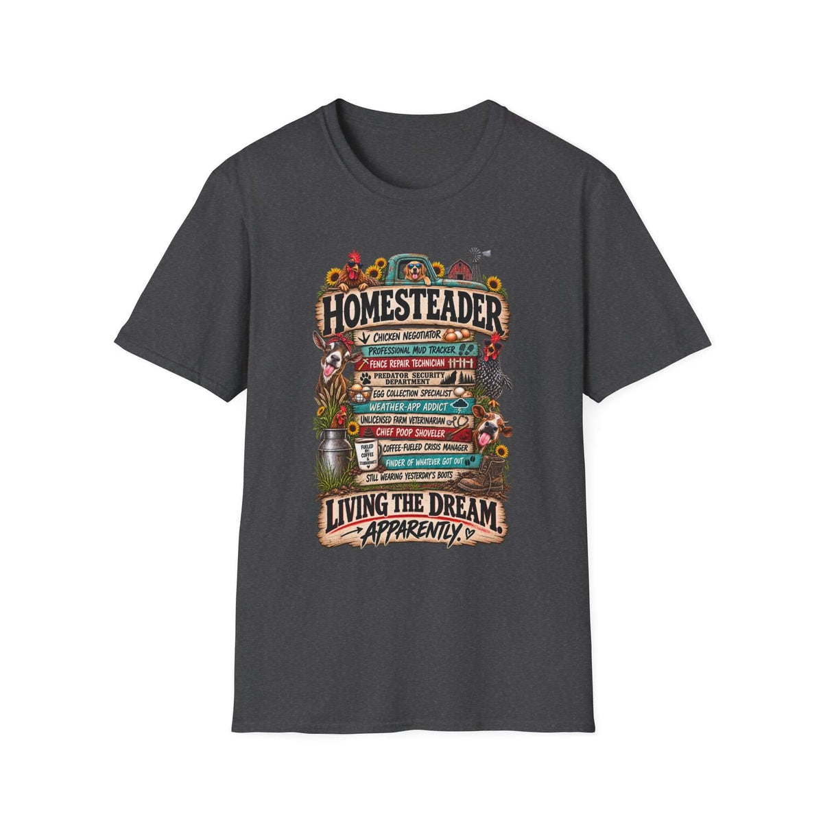 Homesteader TShirt — Funny Farm Life