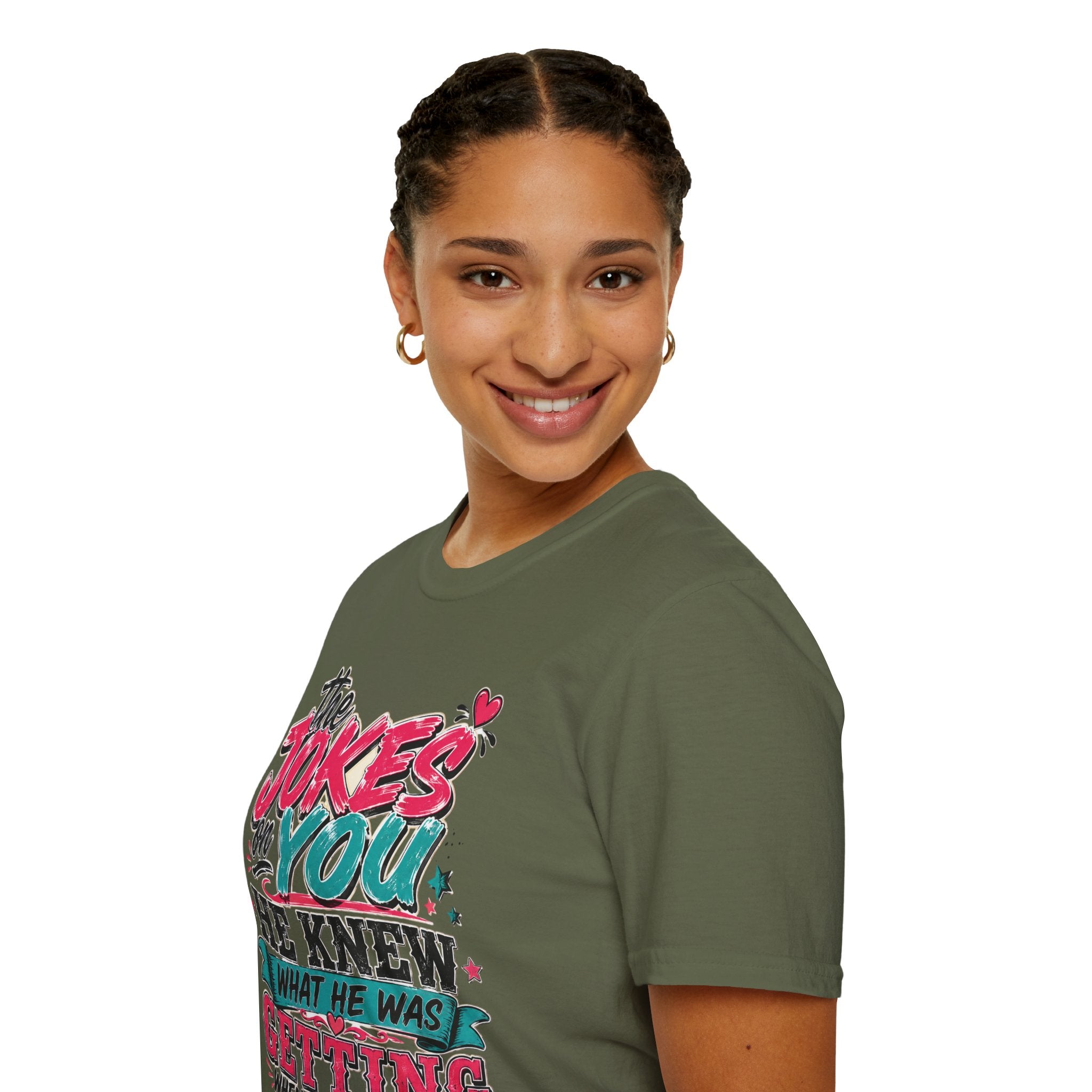 T-Shirt — "The Jokes on You" Graphic Tee — Funny Sarcastic Quote Shirt