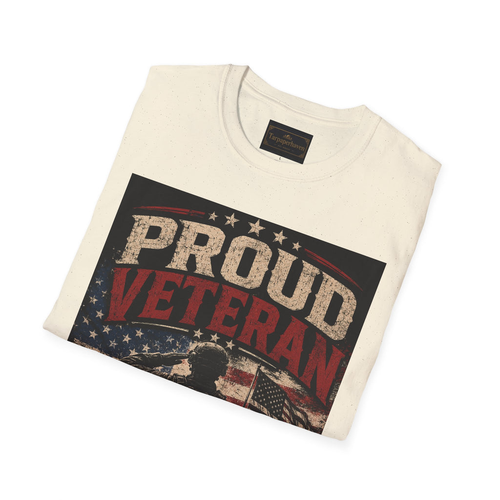 Proud Veteran T-Shirt — Patriotic Military Family Tee