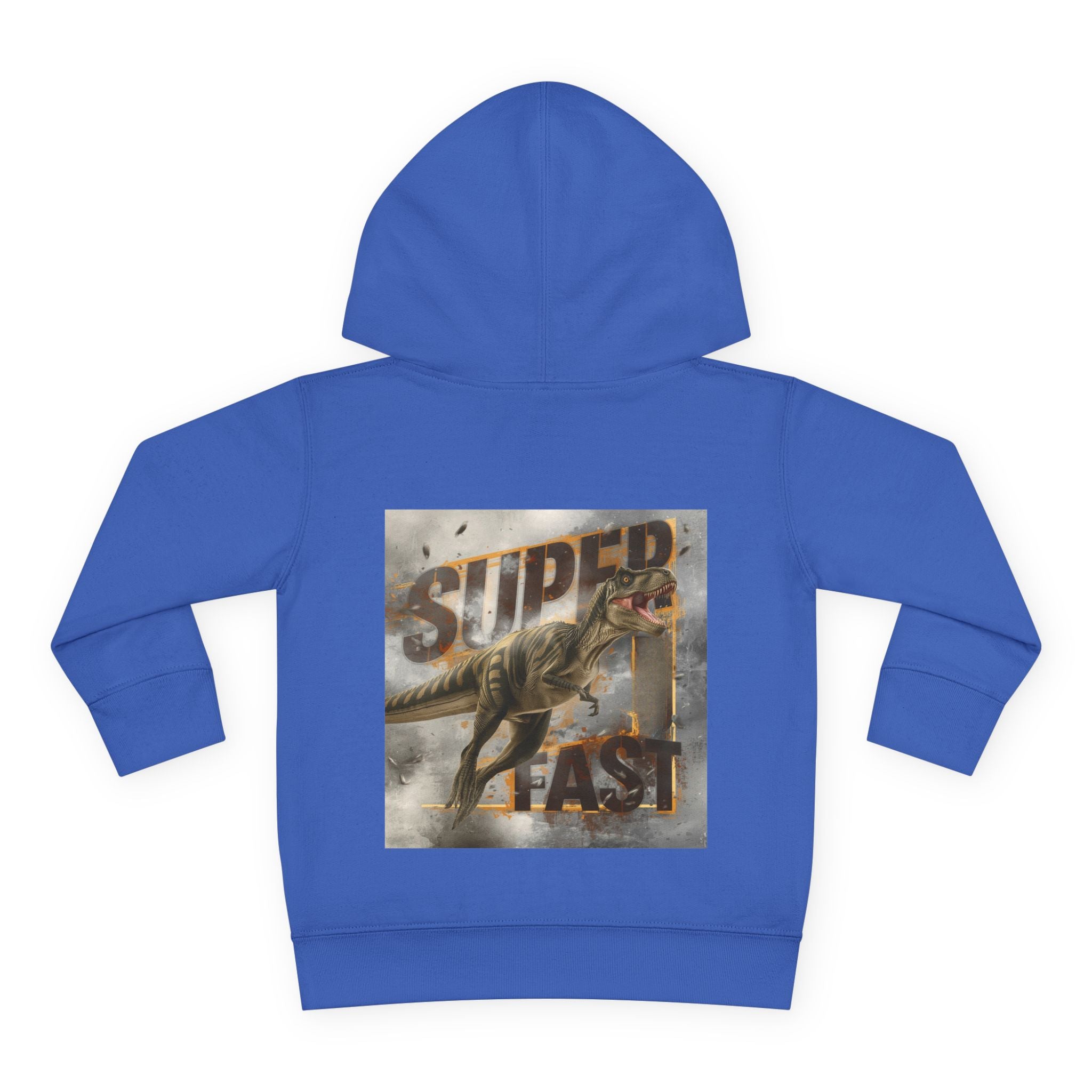 Pull over Hoodie Super Fast with Dinosuar toddler