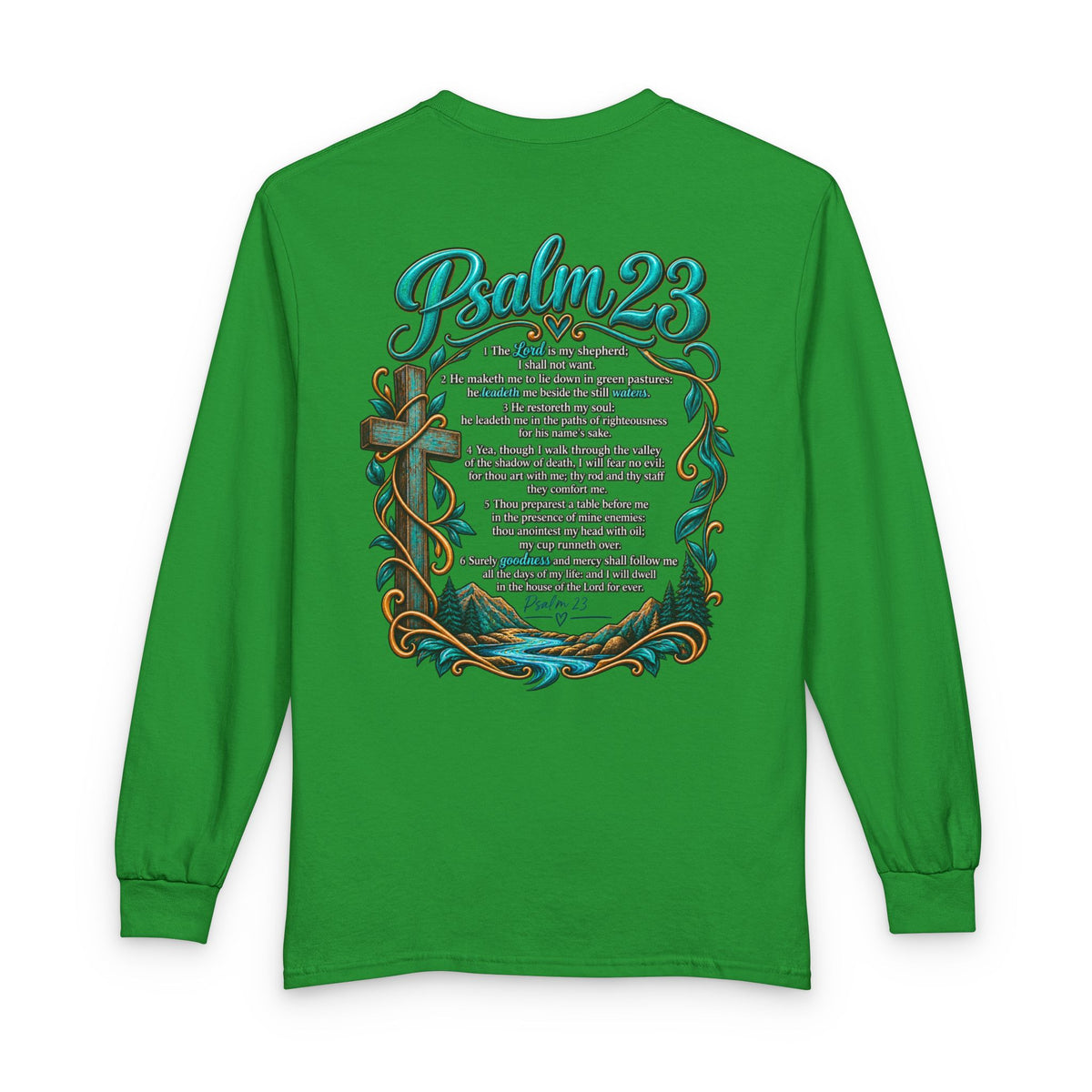 Psalm 23 Long Sleeve Tee