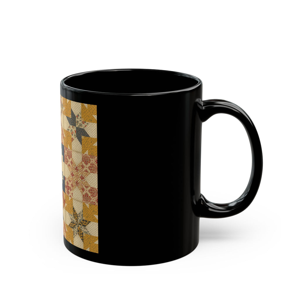 I  Love Quilting Black Mug — Quilter Gift Coffee Cup (11oz & 15oz)