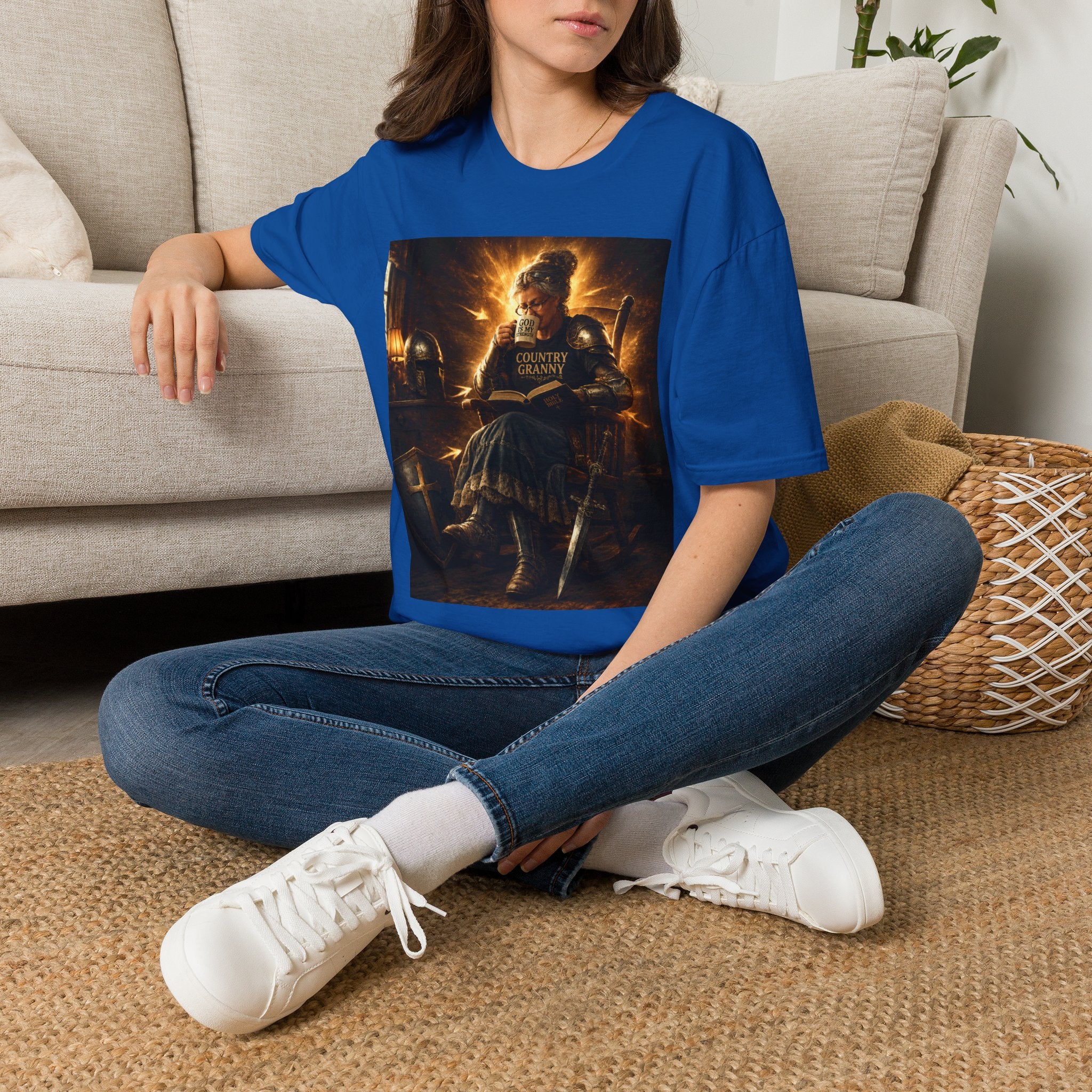 Country Granny T‑Shirt — Christian Grandma Graphic Tee