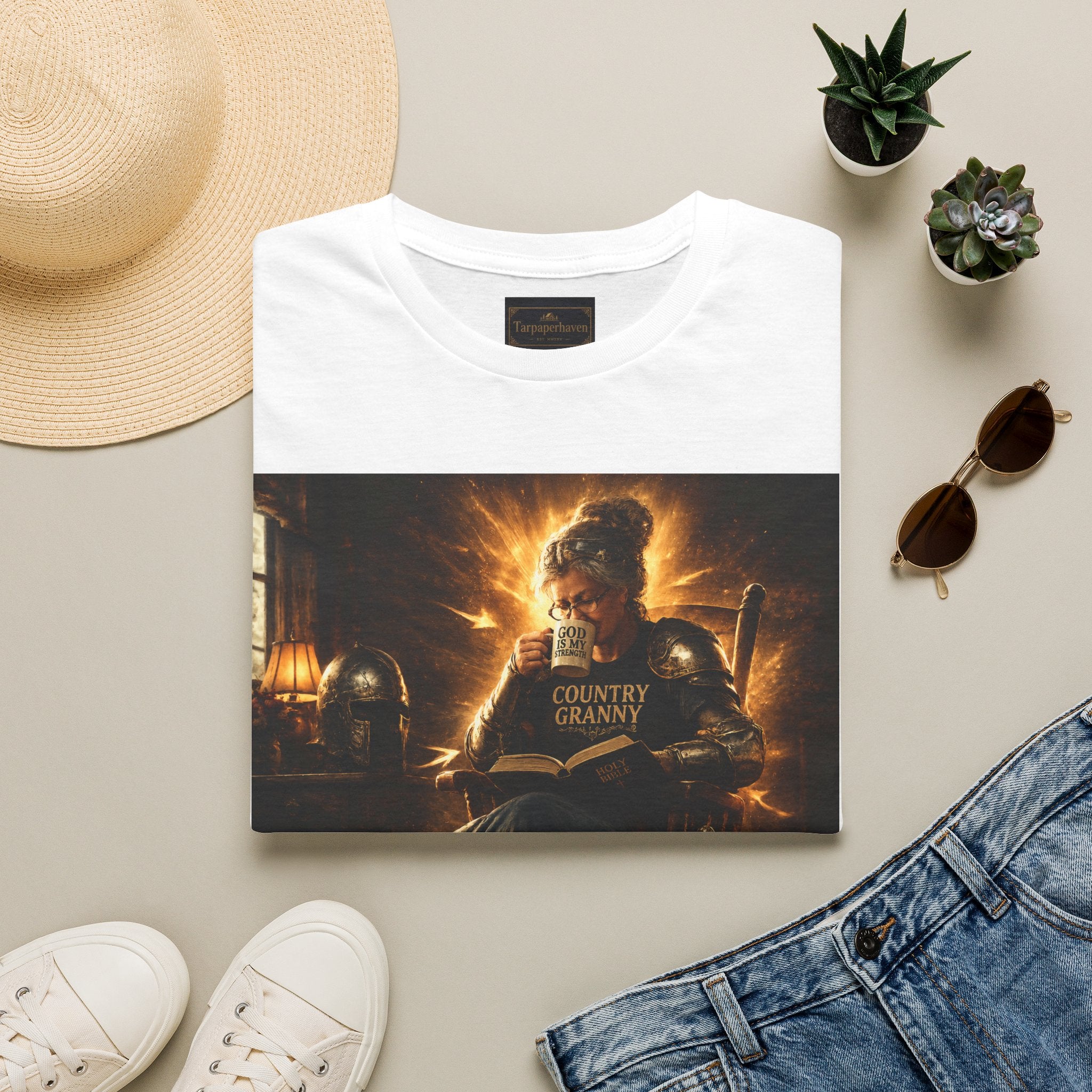 Country Granny T‑Shirt — Christian Grandma Graphic Tee