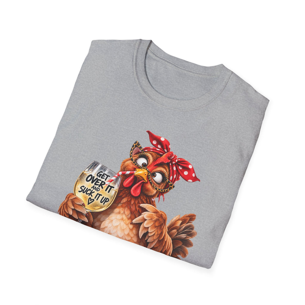 Chicken with Wine T-Shirt 