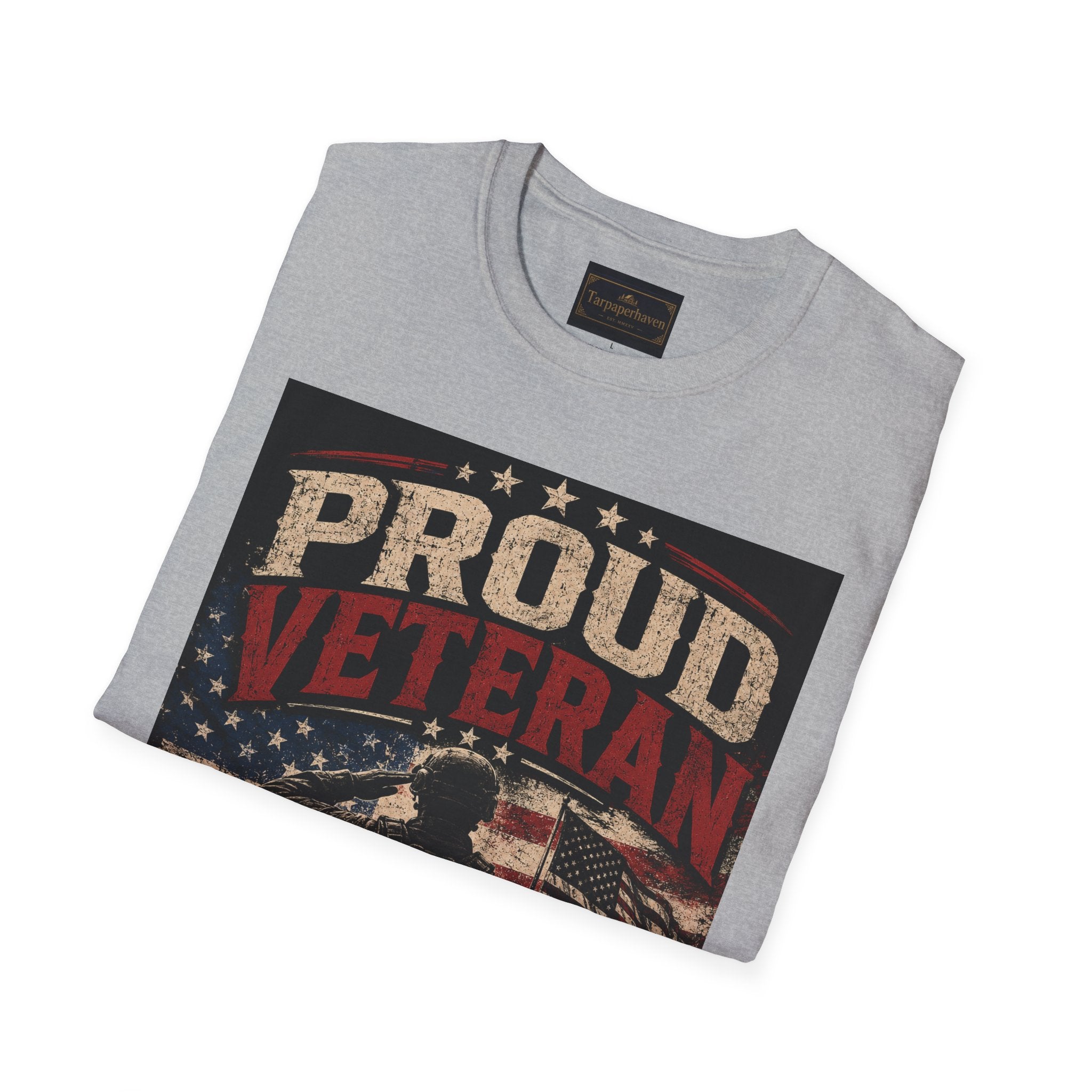 Proud Veteran T-Shirt — Patriotic Military Family Tee