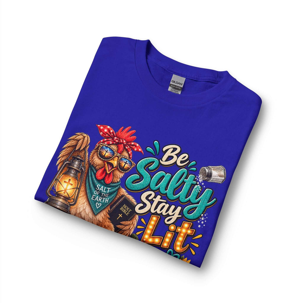 Be Salty Stay Lit Rooster Long Sleeve Tee
