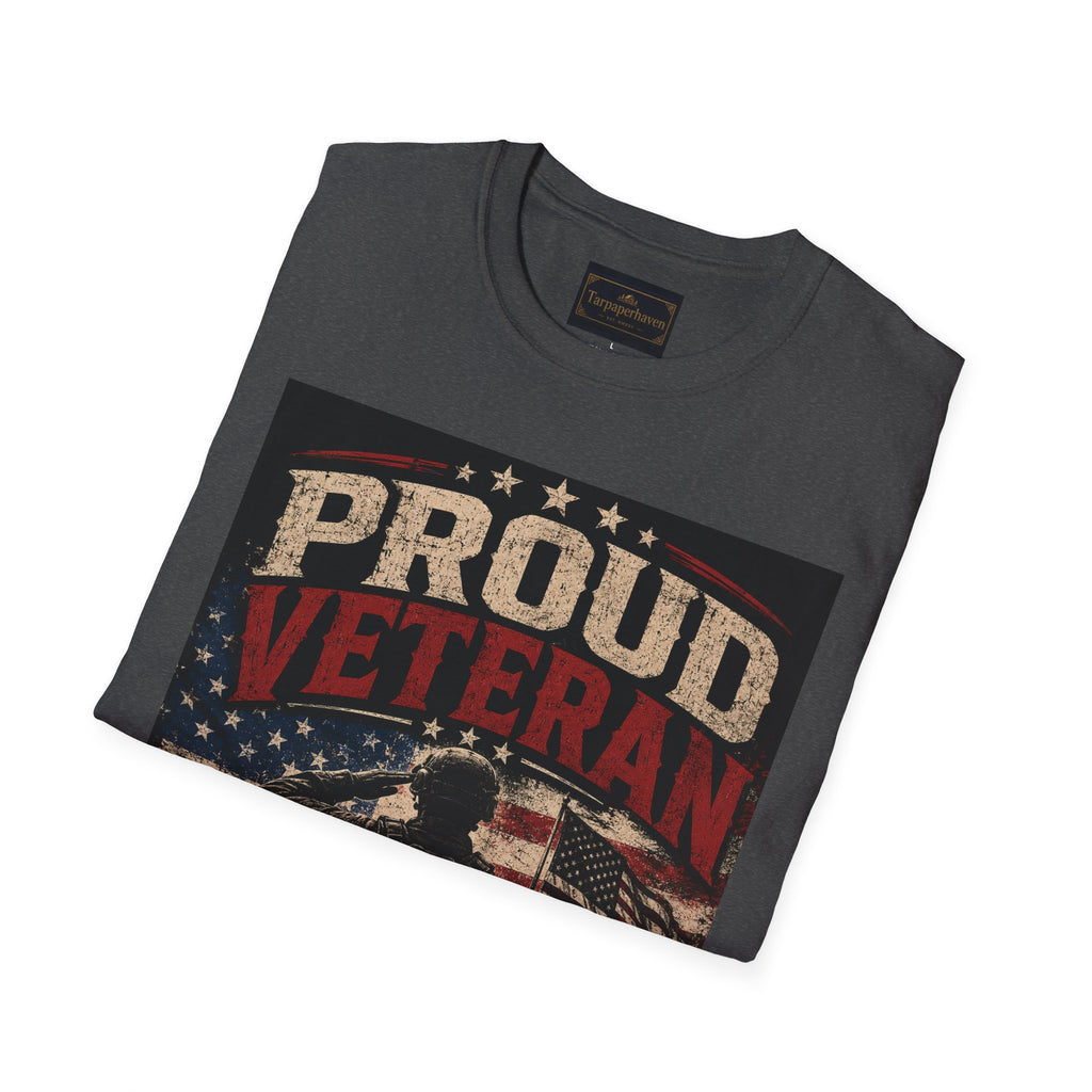 Proud Veteran T-Shirt — Patriotic Military Family Tee