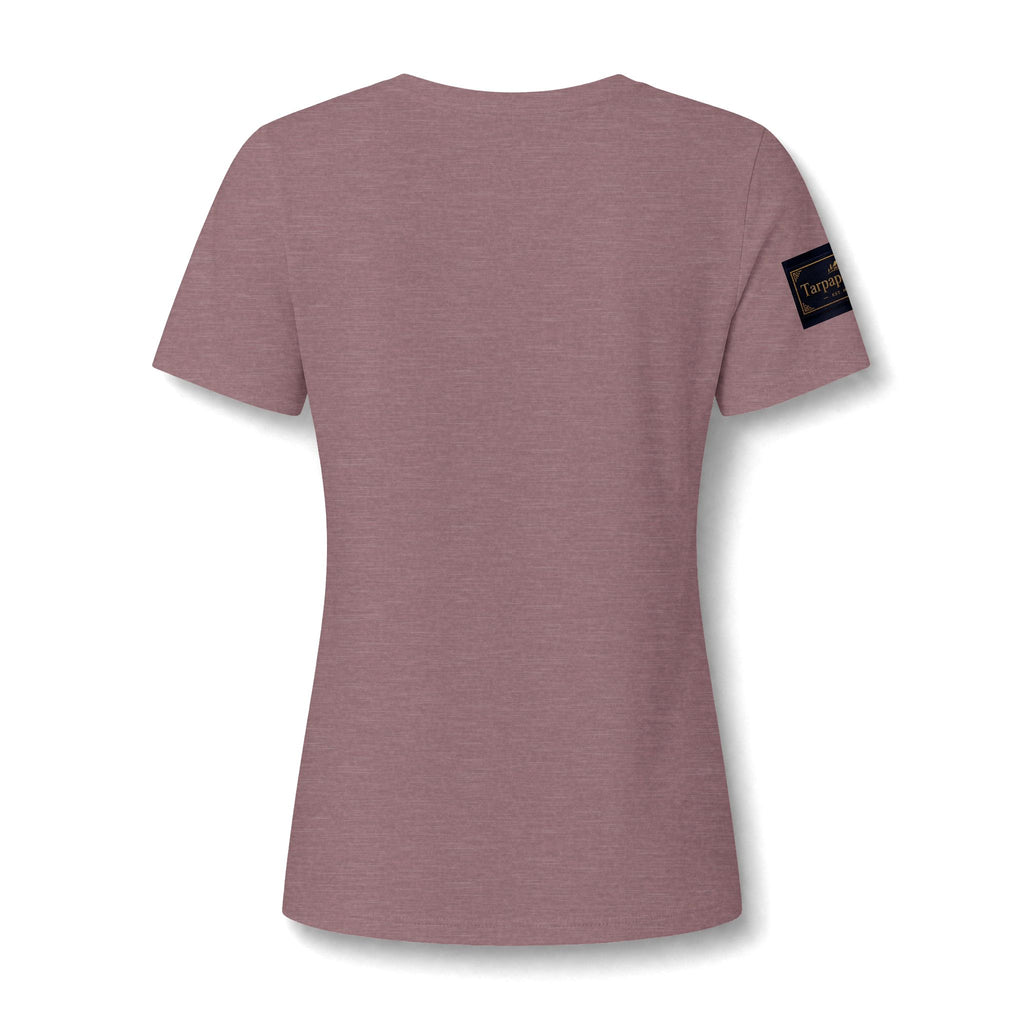 V-Neck Tee — "It's 10 PM... Do You Know Where Your Kids Are?" Retro Dog Graphic