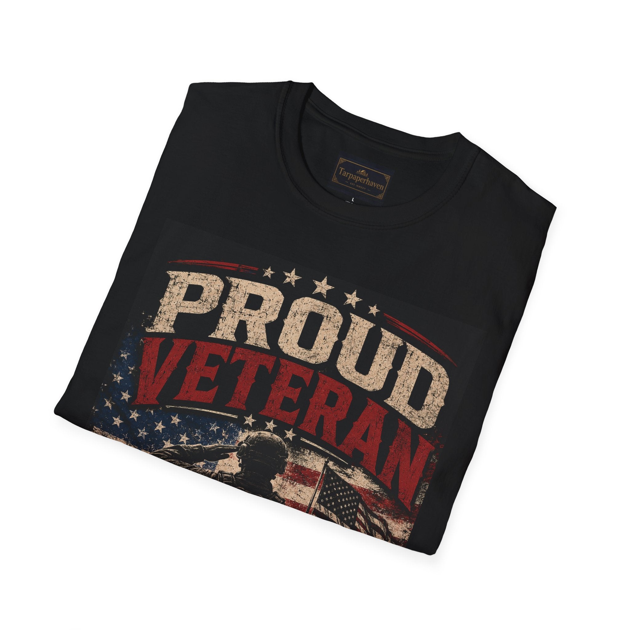 Proud Veteran T-Shirt — Patriotic Military Family Tee