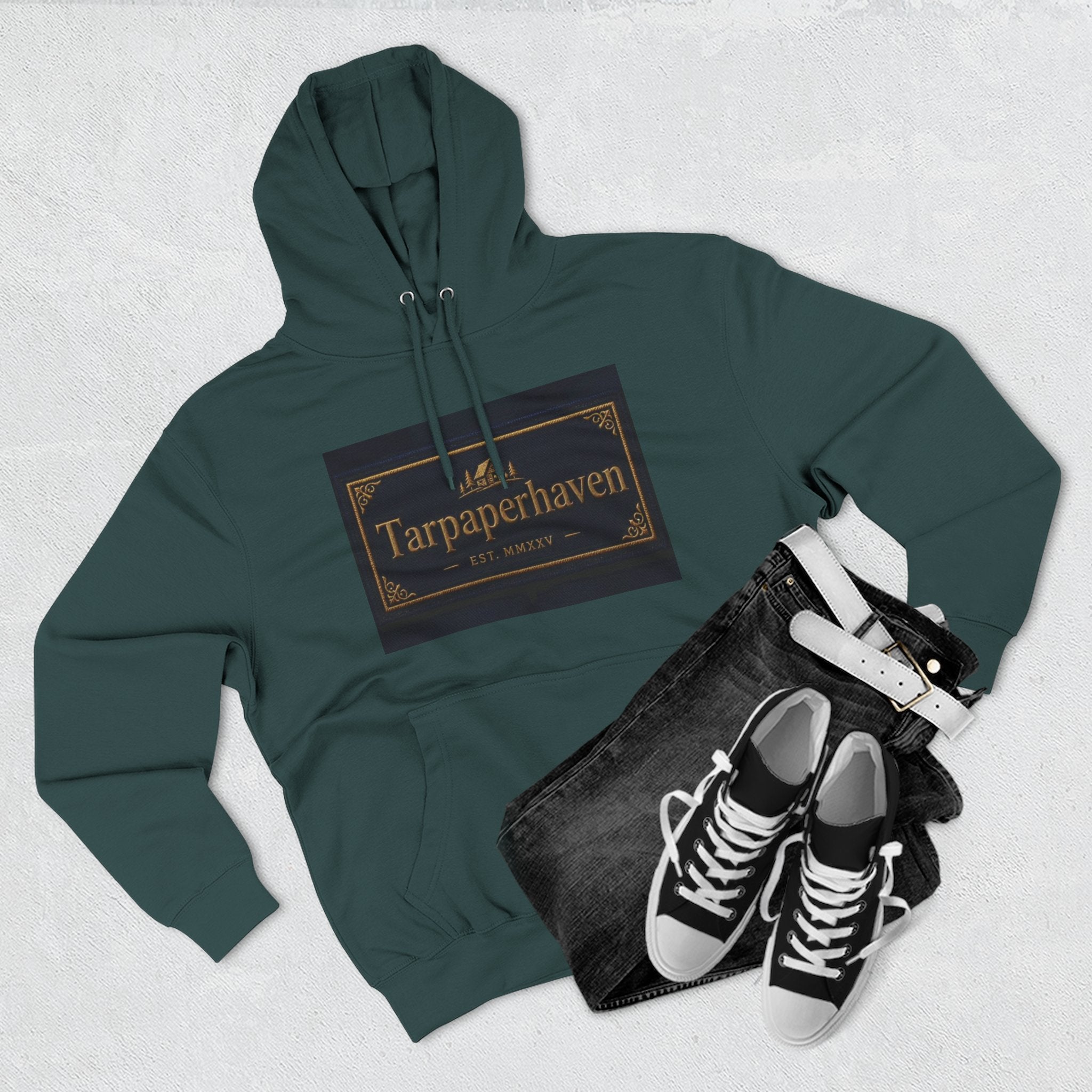 Military Tribute Hoodie — "One Nation Under God" Patriotic Fleece