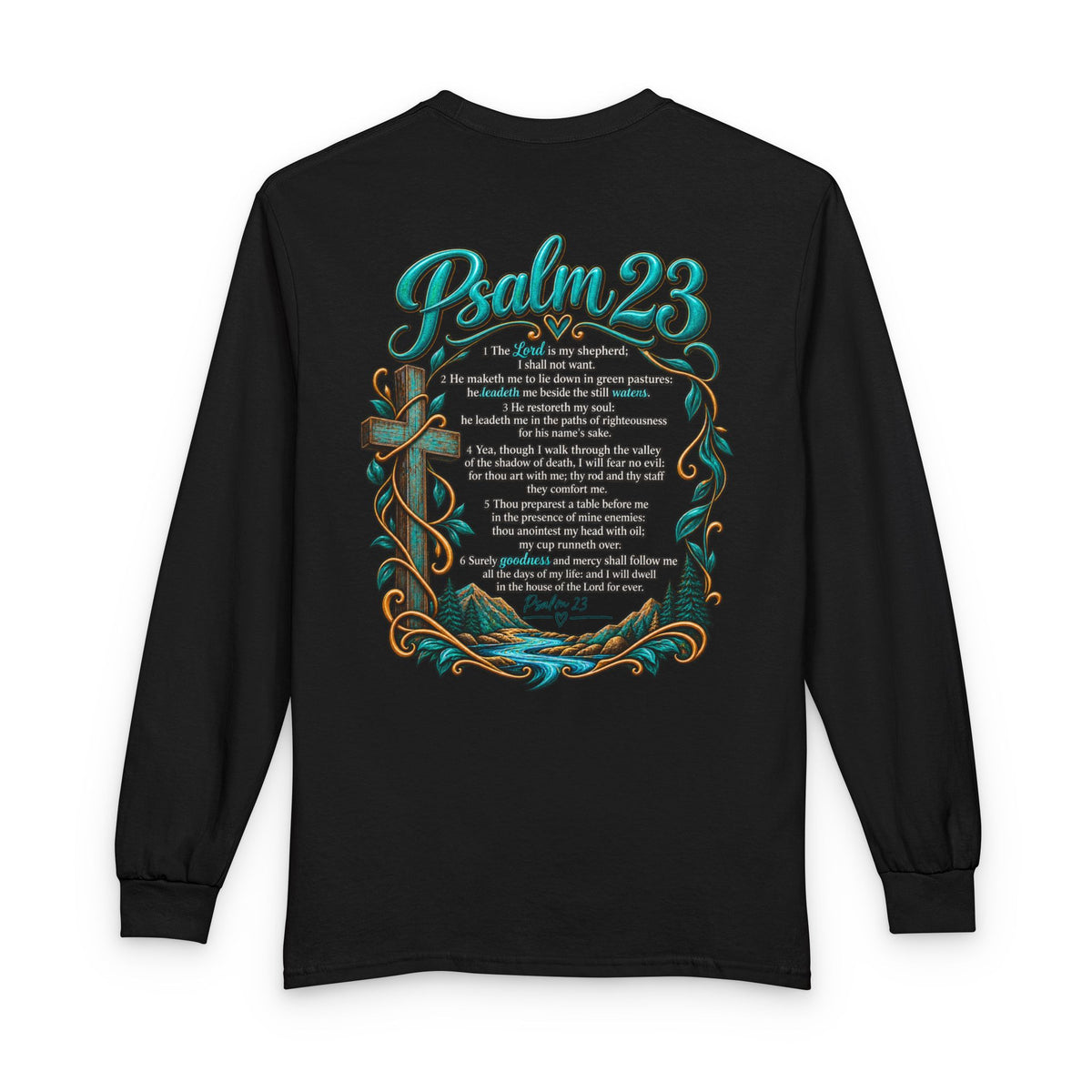 Psalm 23 Long Sleeve Tee