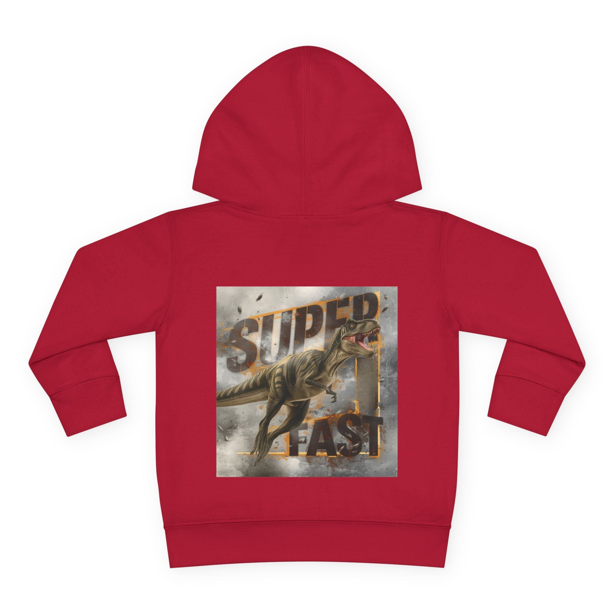 Pull over Hoodie Super Fast with Dinosuar toddler