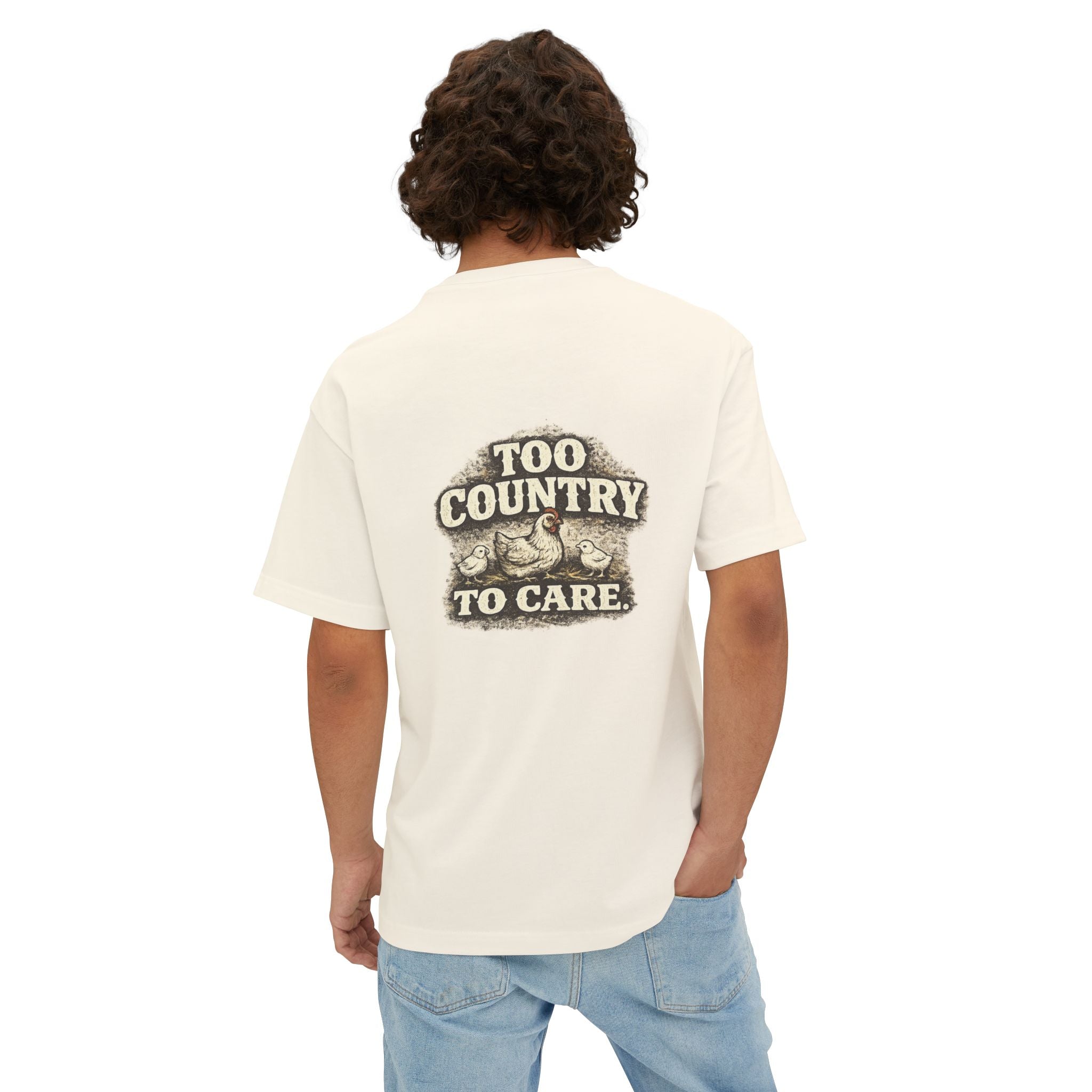 Too Country To Care Tee — Vintage Retro Country Graphic T-Shirt