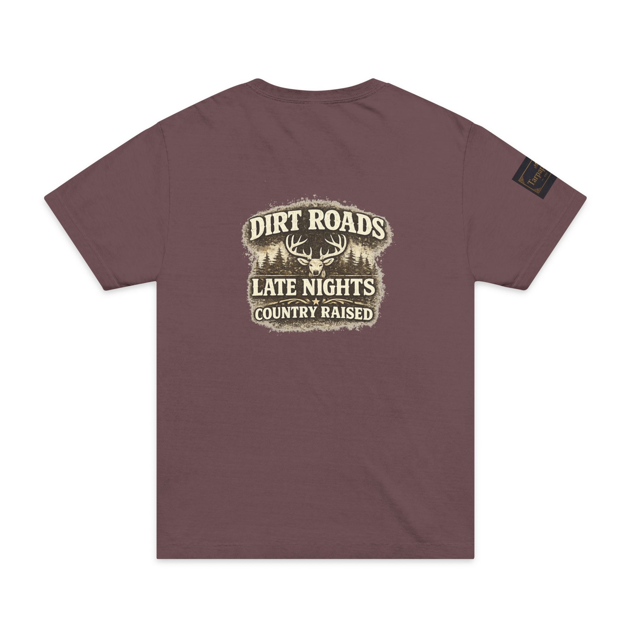 Dirt Roads Late Nights Country Raised T-Shirt