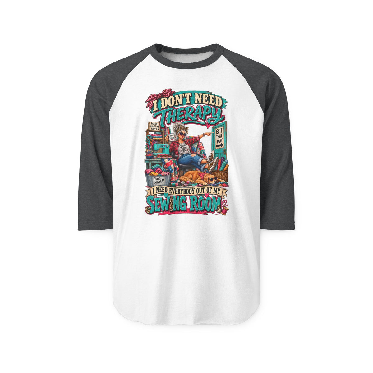 Sewing Room Therapy Raglan Shirt