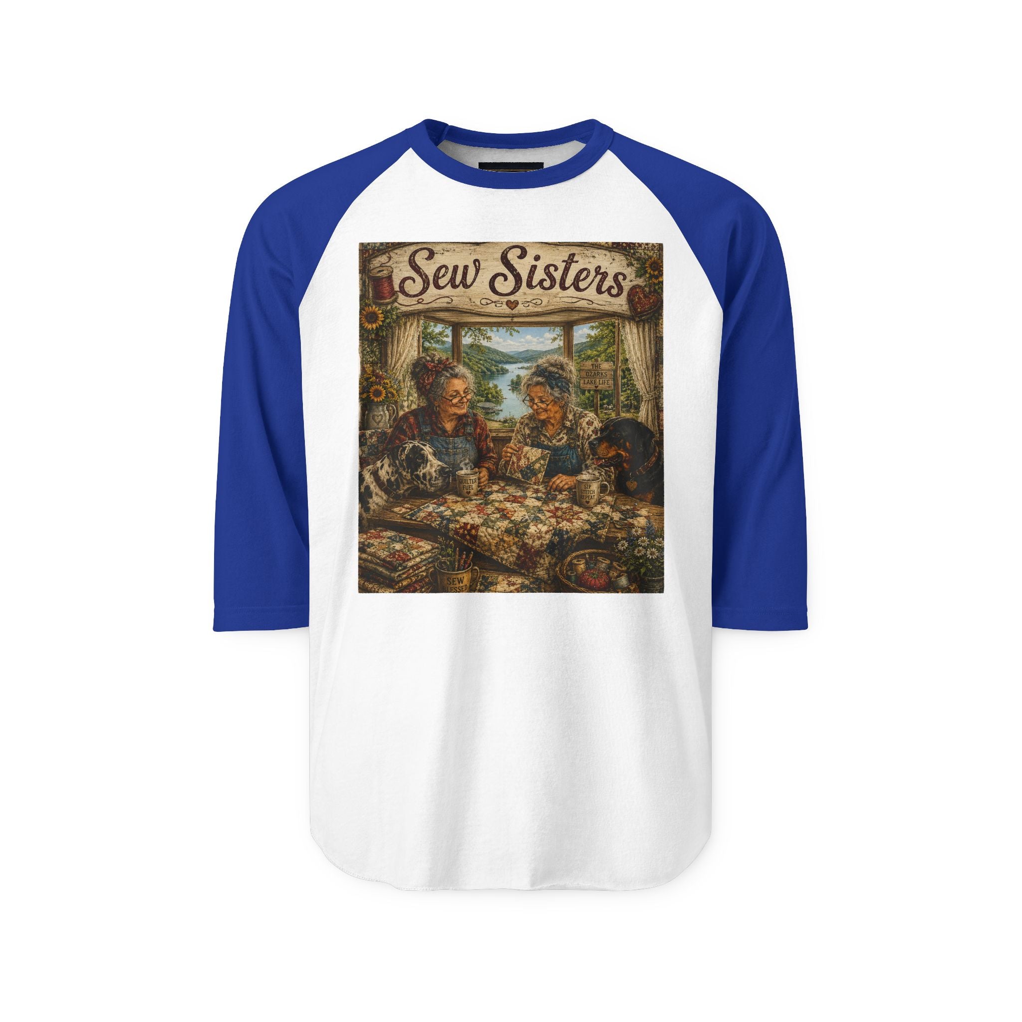 Sew Sisters Quilt Retreat  Ozarks  Raglan Shirt
