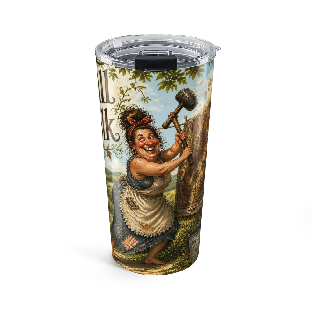 20oz Travel Tumbler — Hill Folk Americana design