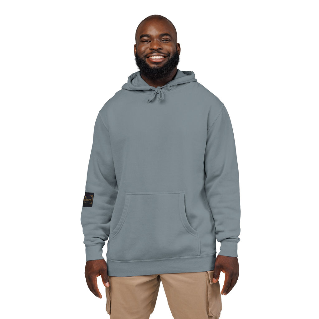 Faith Over Fear Hoodie — Pigment-Dyed Inspirational Pullover