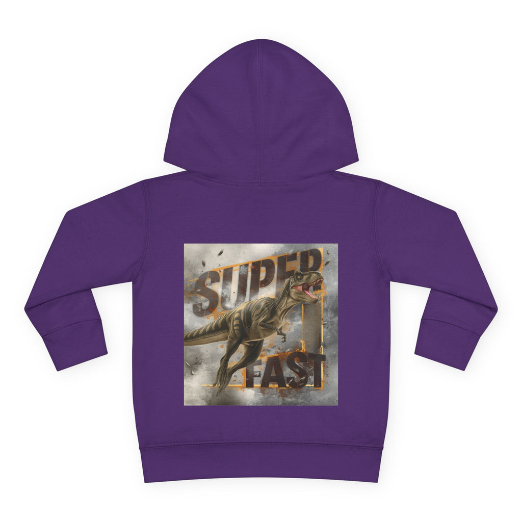 Pull over Hoodie Super Fast with Dinosuar toddler
