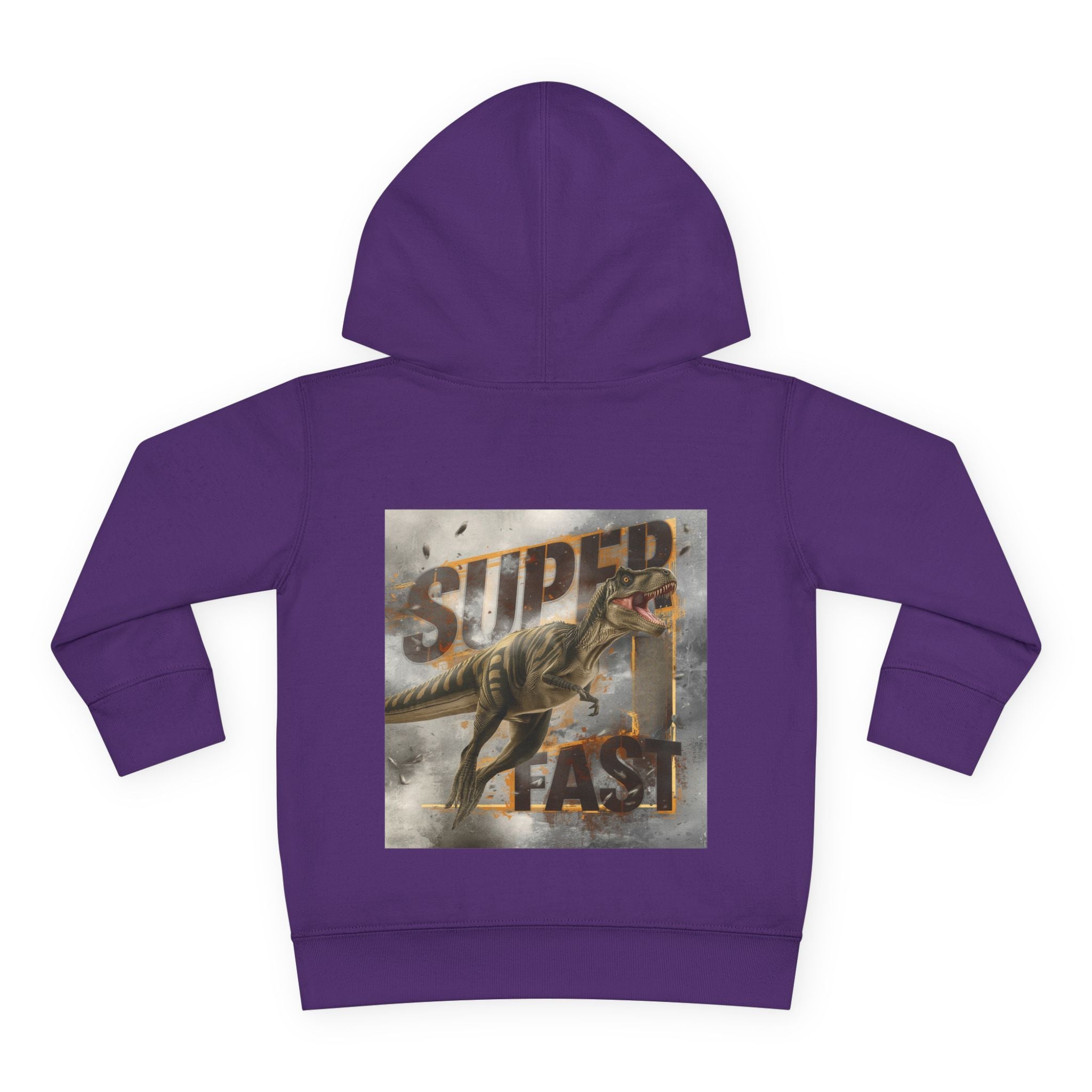 Pull over Hoodie Super Fast with Dinosuar toddler
