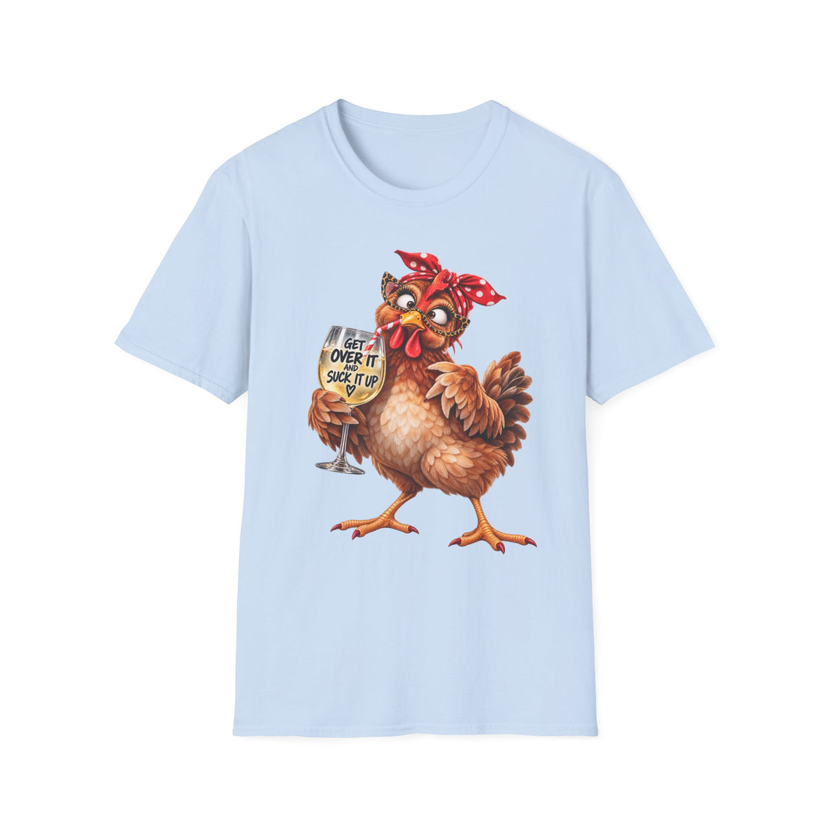 Chicken with Wine T-Shirt 