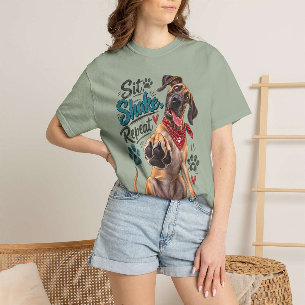 Great Dane Paw Print Tee