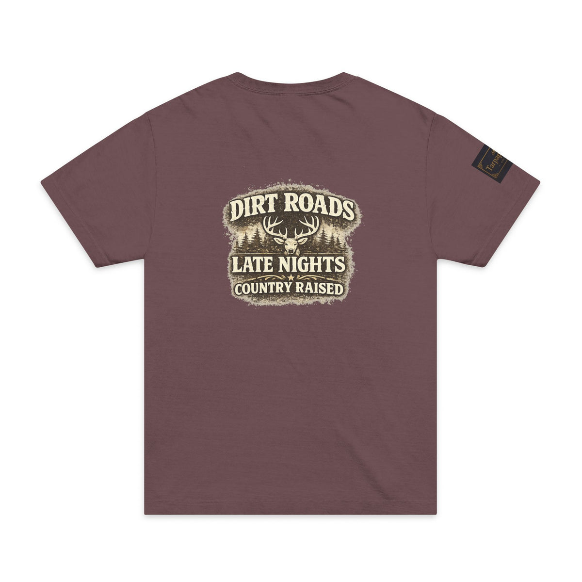 Dirt Roads Late Nights Country Raised T-Shirt