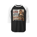 Quilter Graphic Raglan Shirt – "Just One More Quilt" Sewing Lover Tee