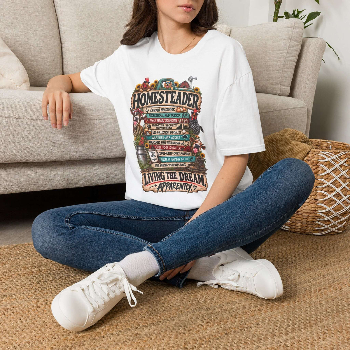 Homesteader TShirt — Funny Farm Life