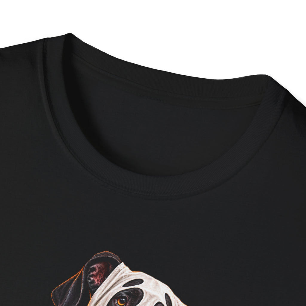Halloween Dalmatian T-Shirt — Cute Dog with Jack-O’-Lantern Costume