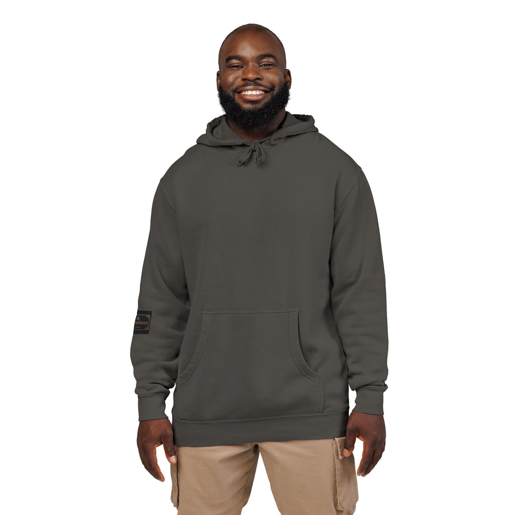 Faith Over Fear Hoodie — Pigment-Dyed Inspirational Pullover