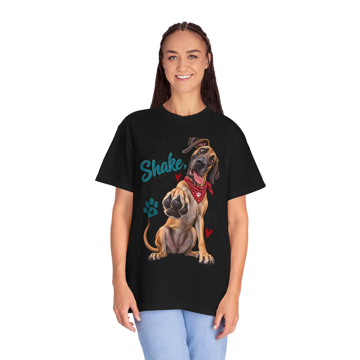 Great Dane Paw Print Tee